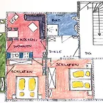 別荘 Familienferienhof Kroner ツヴィーゼル